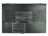 MSI Raider GE75 10SFS 10SGS Palmrest Keyboard black
