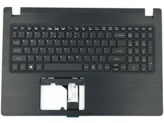 Acer Aspire 3 A315-32 Palmrest Keyboard US-International black