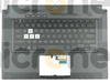 Asus 90NR0651-R31UI0 Palmrest Keyboard LED US-International black