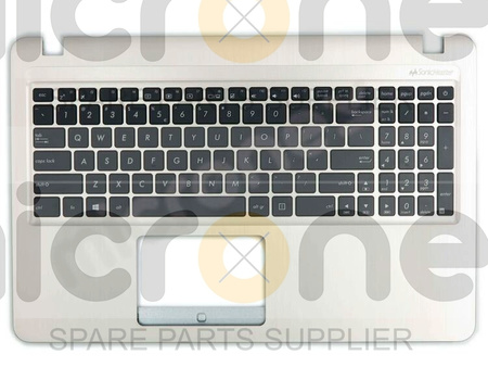 Asus VivoBook 15 X540UA X540UB Palmrest Keyboard US-International golden