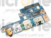 Acer 55.Q5PN4.001 Audio USB LAN Socket Port Board