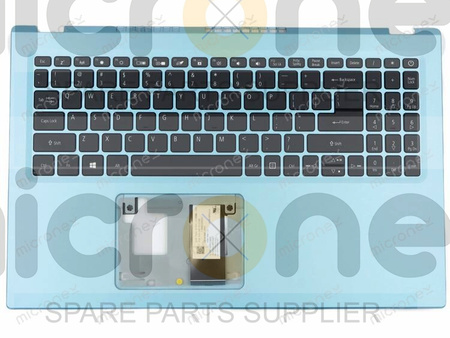 Acer 6B.A8WN2.001 Palmrest Keyboard LED US-International blue