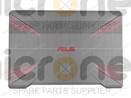 Asus ROG PX504GD LCD Back Cover Plastic (PU) black with red finish