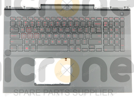 Dell Inspiron 15 7566 Palmrest Keyboard LED US-International