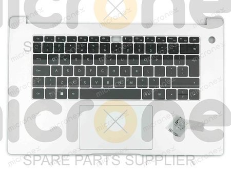 HUAWEI 02354XAF Palmrest Keyboard US-International silver