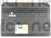 Asus TUF Gaming FX705DT Palmrest Keyboard LED RGB US-International black