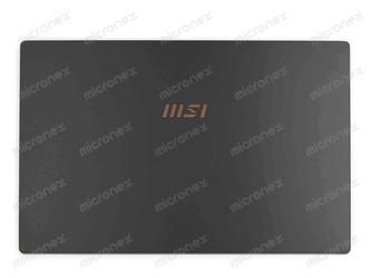 MSI MS-1552 LCD Back Cover Aluminum black