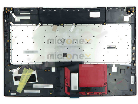 MSI Raider GE75 10SFS 10SGS Palmrest Keyboard black