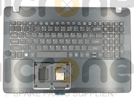 Acer 6B.GFJN7.028 Palmrest Keyboard US-International black