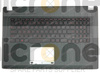 Asus ROG FX753VD FX753VE Palmrest Keyboard LED US-International black