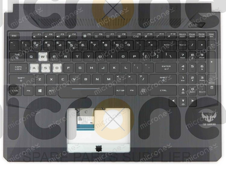 Asus 90NR02N1-R30UI0 Palmrest Keyboard LED RGB US-International black