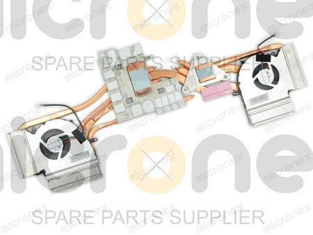 MSI MS-17E9 Cooling Fan with Heatsink 5V+5V 0,55A+0,55A 4PIN