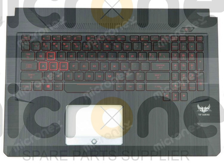Asus TUF Gaming FX705GD Palmrest Keyboard LED US-International black