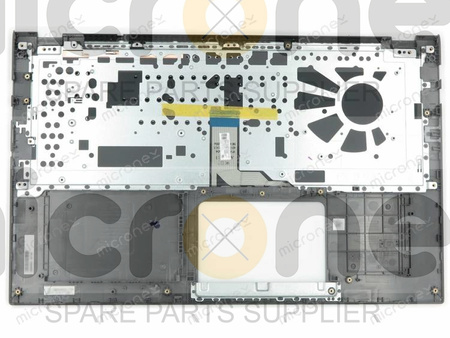 Asus 90NB0M93-R31US1 Palmrest Keyboard US-International gray DISCRETE (Dedicated graphics)