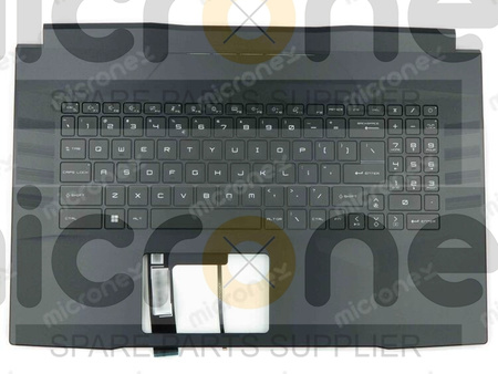 MSI Pulse GL76 11UEK Palmrest Keyboard LED RGB US-International black