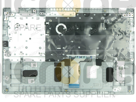 Acer 6B.A6MN2.001 Palmrest Keyboard US-International silver