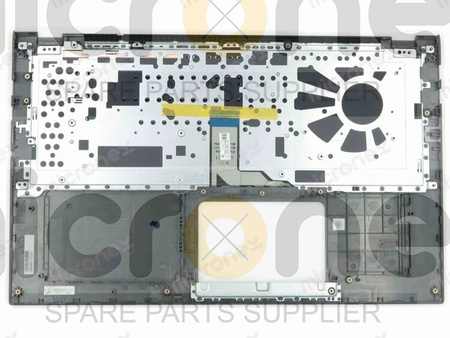 Asus ExpertBook P1 P1504FA Palmrest Keyboard US-International gray DISCRETE (Dedicated graphics)