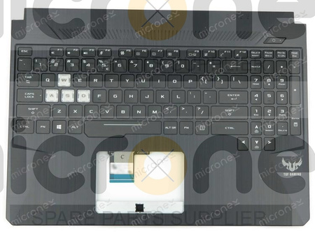 Asus TUF Gaming FX505DU FX505DV Palmrest Keyboard LED RGB US-International