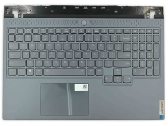 Lenovo 5CB0Z20992 Palmrest Keyboard LED RGB US-International gray